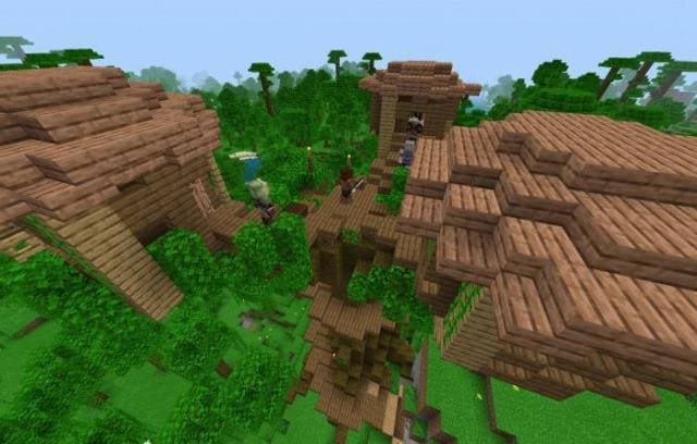 Дома в джунглях