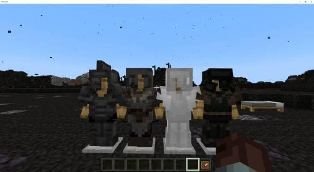 Виды брони в дополнении