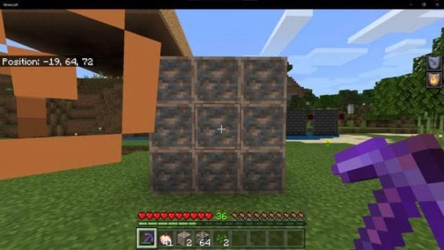 Стена из блоков