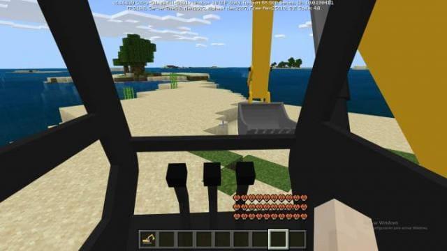 Игрок на экскаваторе