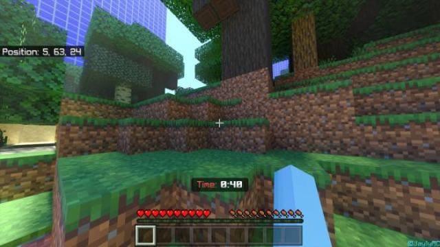 Игрок со счетчиком на экране