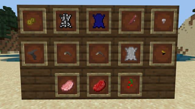 Виды предметов дополнения