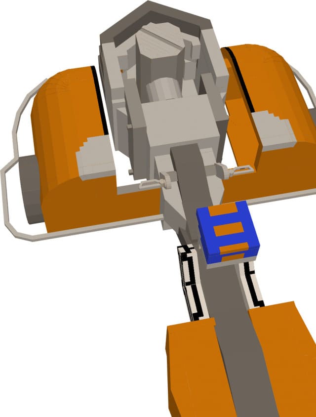 Улучшенный транспорт Рекса сверху