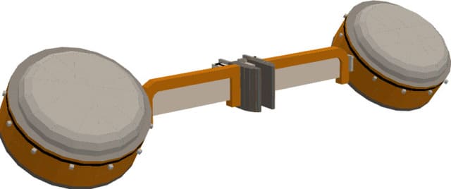 Джетпак снизу