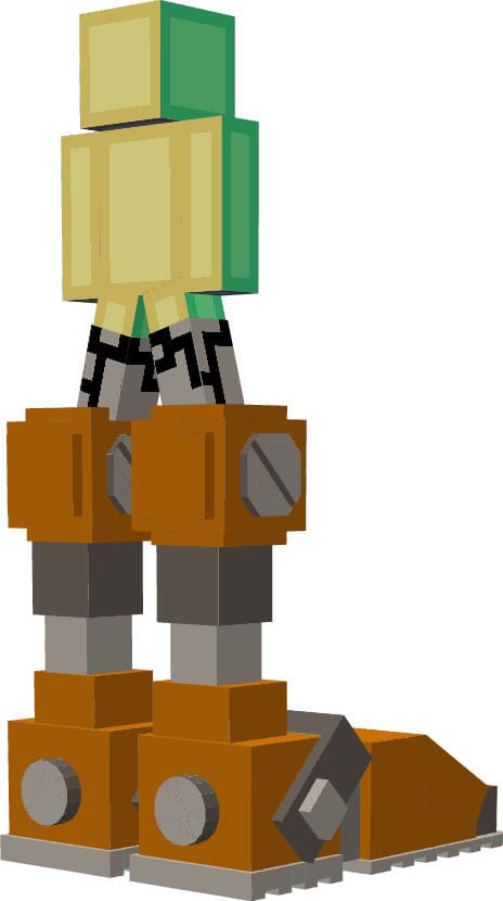 Панк бастер с желтым игроком