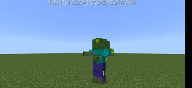 Эволюционировавший зомби в игре