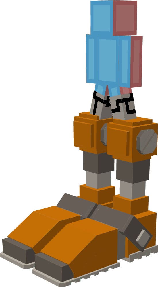 Панк бастер с голубым игроком