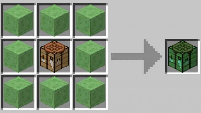 Зеленый верстак крафт