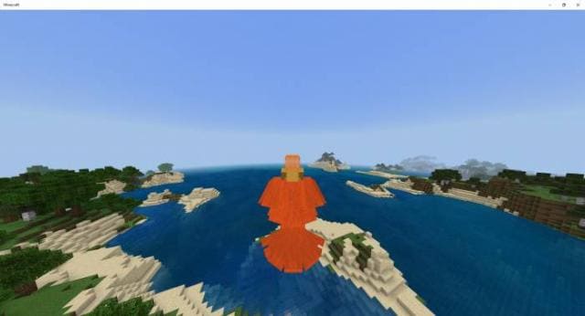 Нуе в полете