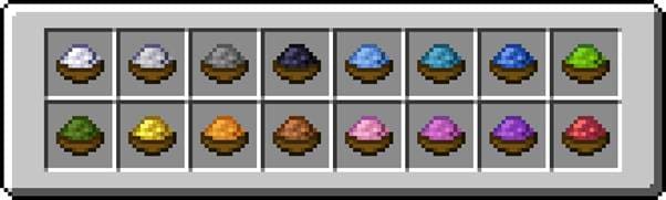 Виды красителей