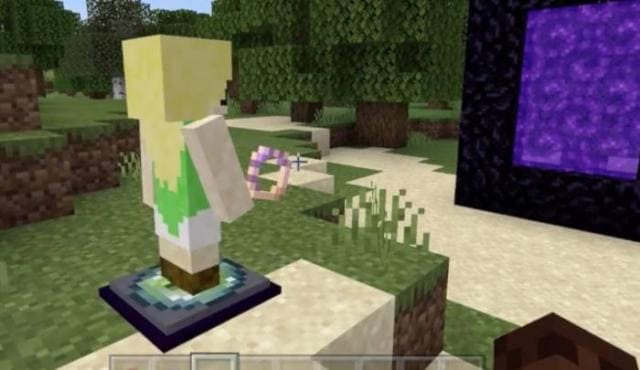 Игрок с телепортационным кольцом