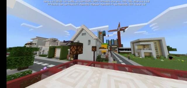 Вид на городок