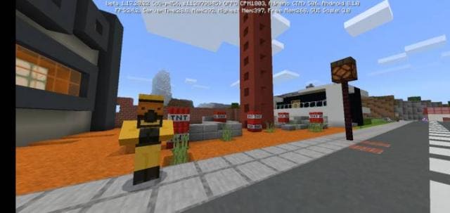 Житель города на улице