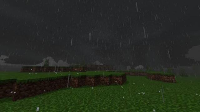 Дождь на равнине