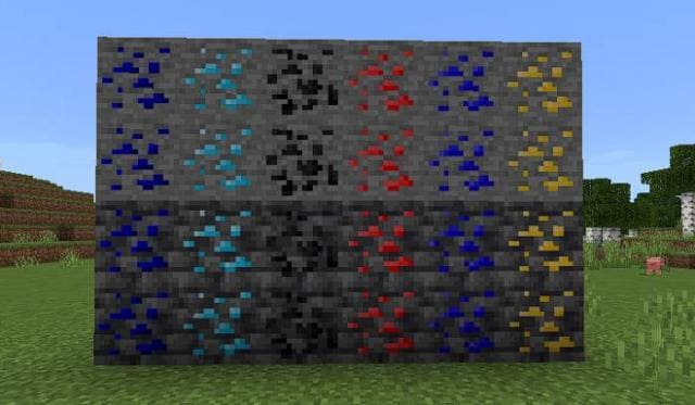 Виды руды дополнения