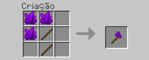 Топор из розового кварца