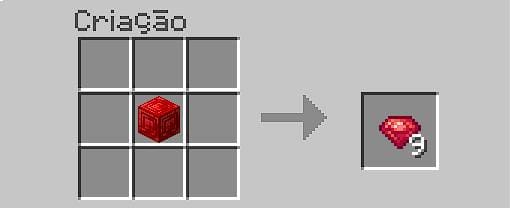 Рубин из блока