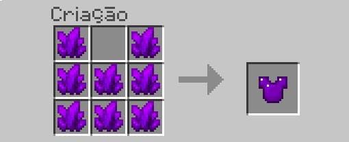 Нагрудник из розового кварца