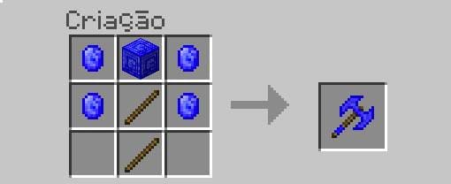 Сапфировый боевой топор