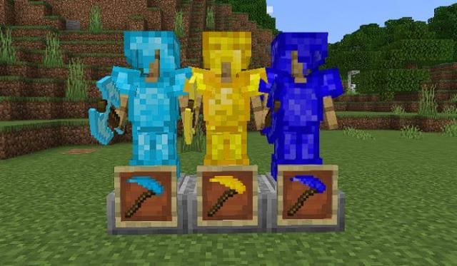 Три вида снаряжения