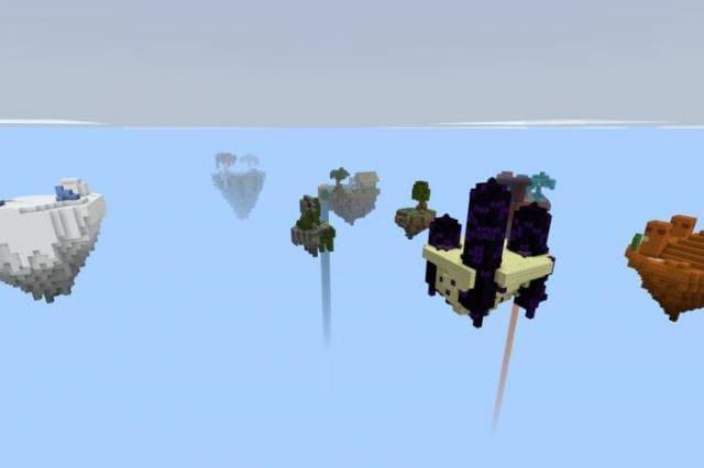 Остров в скайблоке