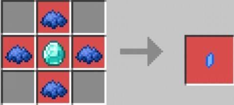 Крафт голубого кристалла