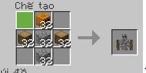 Крафт каменного голема