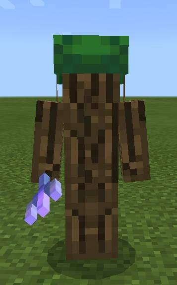 Деревянный союзник с трезубцем