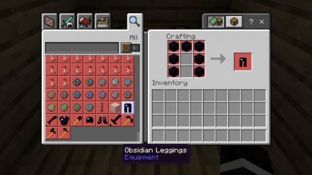 Обсидиановые поножи