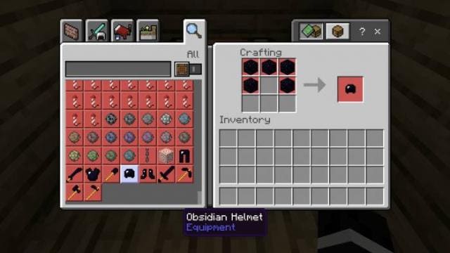 Обсидиановый шлем