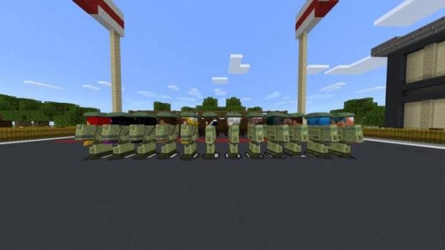 Солдаты в форме