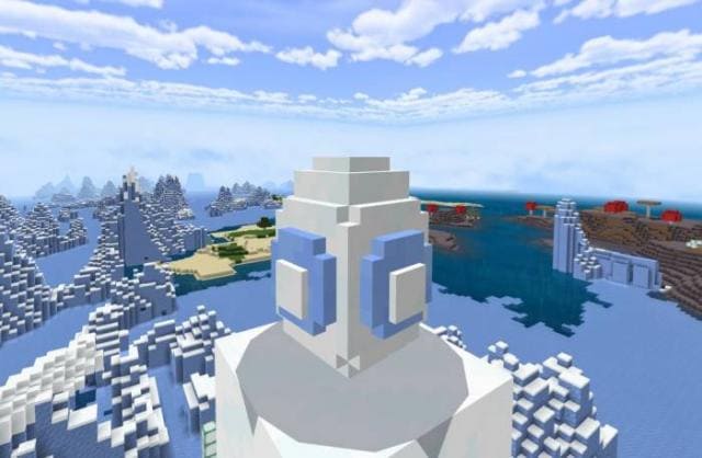 Установка яйца ледяного дракона