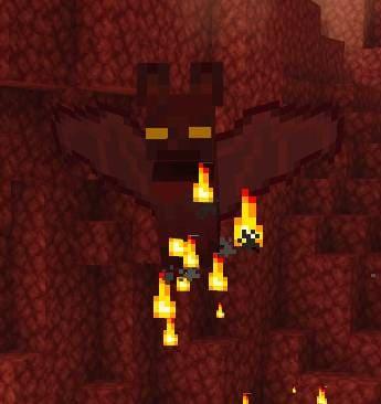 Огненная летучая мышь