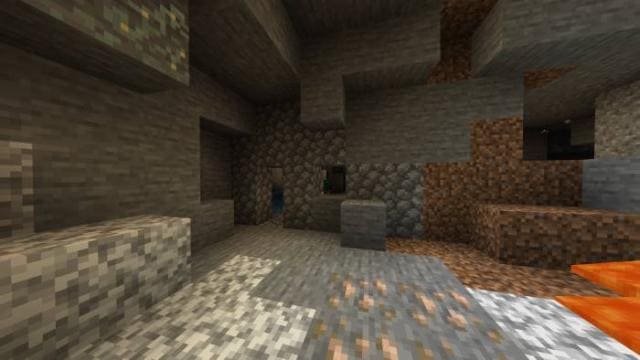 Железная руда в пещере