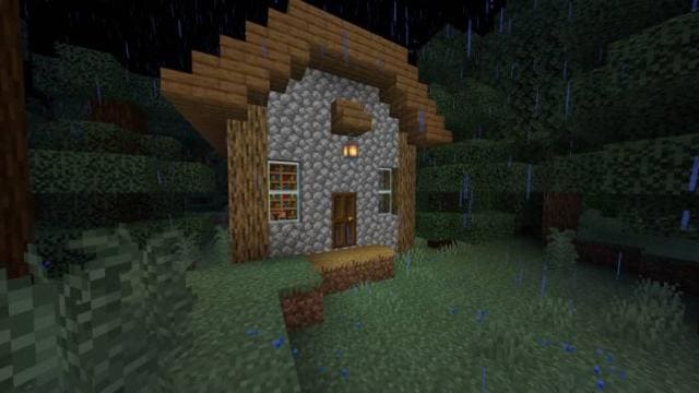 Домик деревенских жителей