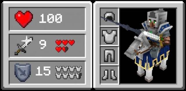 Характеристики рыцаря-сельчанина