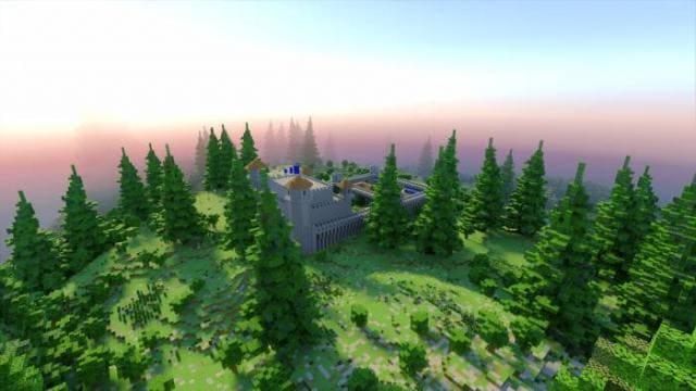 Разбросанные елки