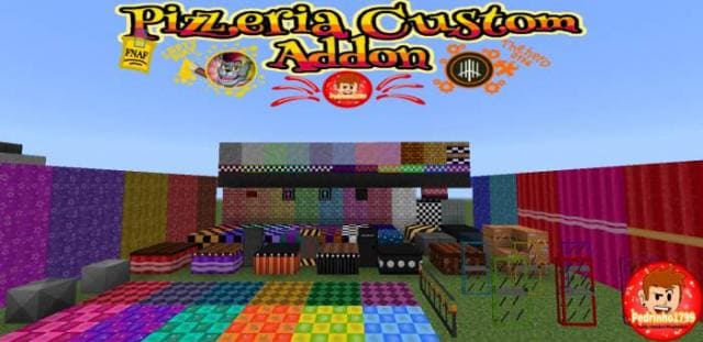 Разнообразные блоки из FNAF