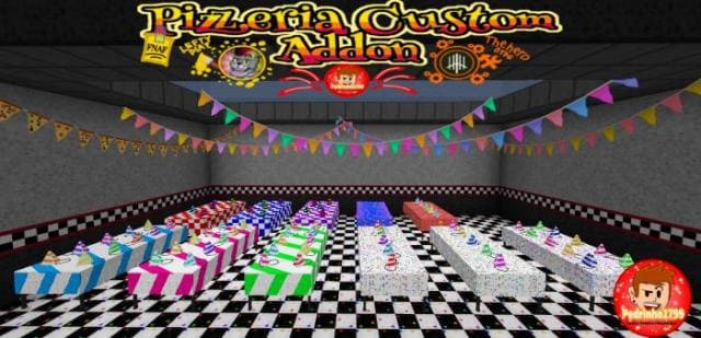 Оформленные к празднику столы