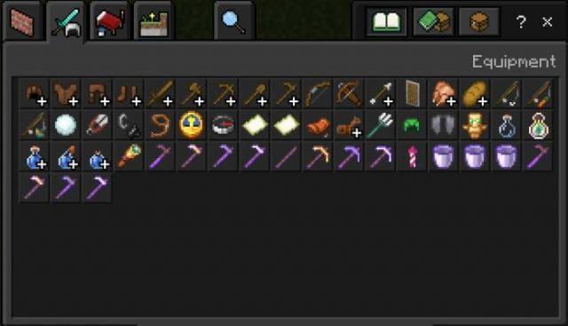 Инструменты в творческом режиме