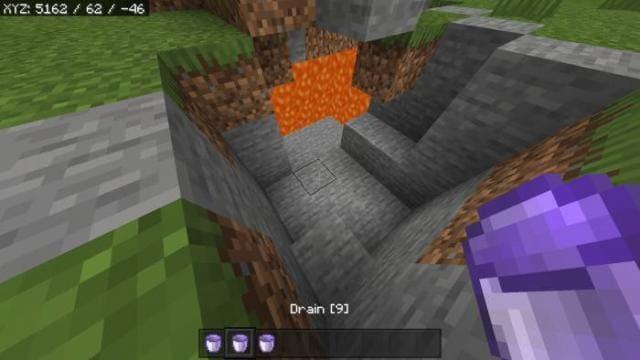 Осушение при помощи ведра