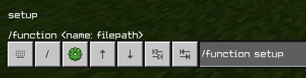 Установка командного блока