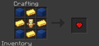 Крафт сердец в обычной версии