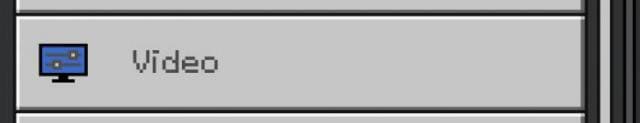 Кнопка настроек видео
