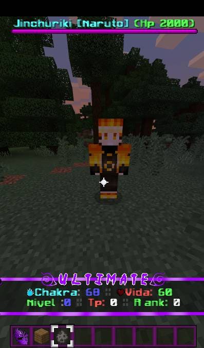 Босс-NPC в виде наруто