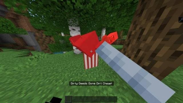 Игрок бьет врага