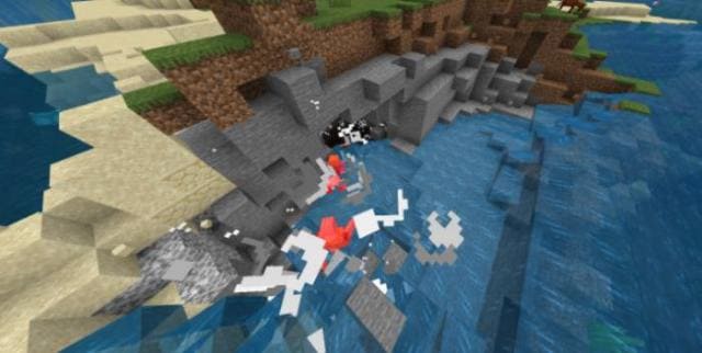 Кира атакует мобов