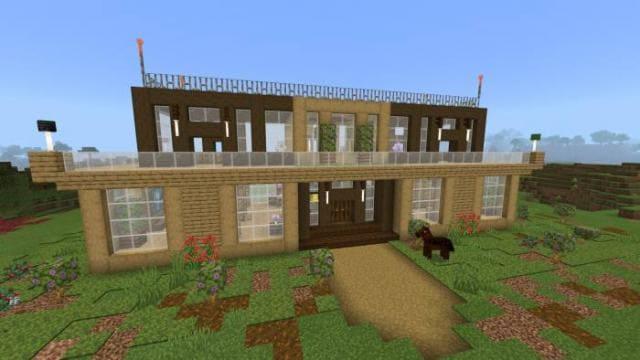 Фасад домика