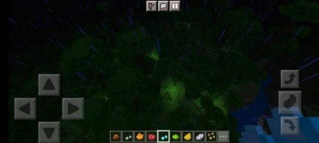 Светящиеся цветы в биоме