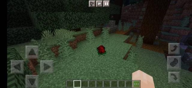 Редстоун цветок